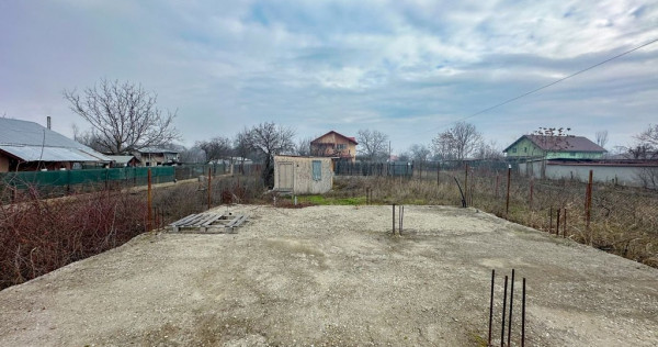 Mihăilești - teren &icirc;mprejmuit 401mp, cu puț, COMISION 0
