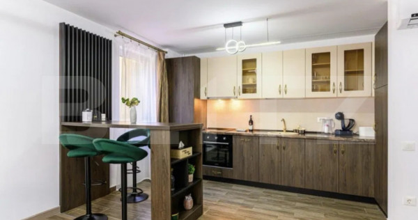 Apartament cu 2 camere, 52 mp + terasa de 30 mp, parcare - U