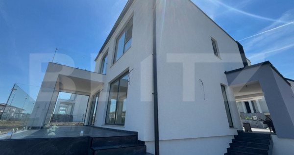 Casa individuala moderna, 180 mp, 710 mp teren