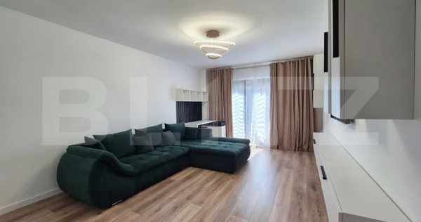 Apartament 2 camere, 58 mp, loc de parcare, terasa si gradin