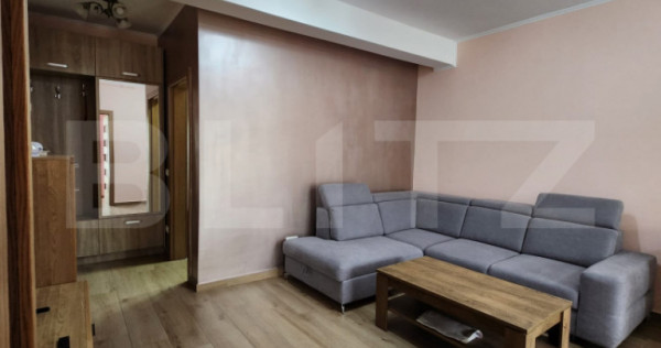 Apartament mobilat, 48 mp, ocupabil imediat, zona Sagului