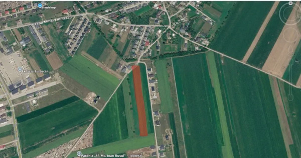 Vand Teren Intravilan - Tisauti, comuna Ipotesti, Suceava 2600mp