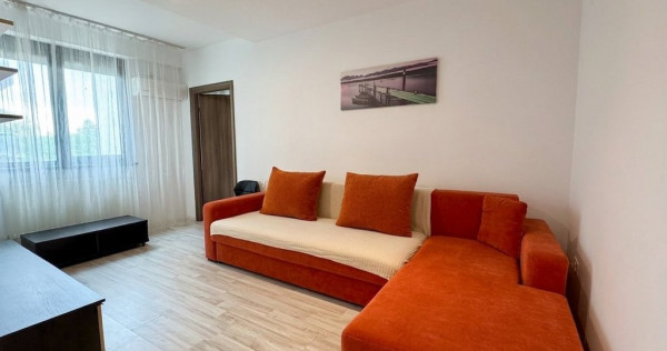Apartament 2 camere, etaj 2/5, mobilat utilat, centrala prop