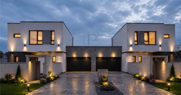 CASE INDIVIDUALE SEPARATE PRIN GARAJ - DESING MODERN - 540 M