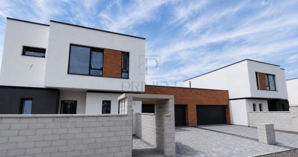 CASE INDIVIDUALE SEPARATE PRIN GARAJ - DESING MODERN - 540 M