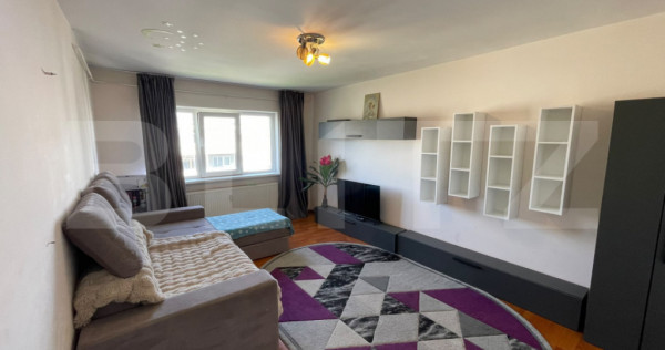 Apartament 2 camere decomandat, 50 mp utili, mobilat și uti