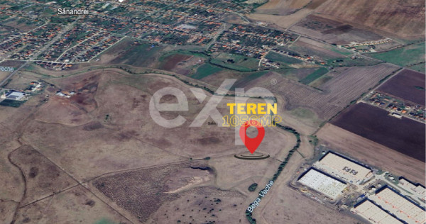 Teren intravilan 1056 mp de v&acirc;nzare &icirc;n S&acirc;nandrei