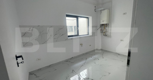 Apartament 2 camere la parter, 52.50 mp, zona Giroc