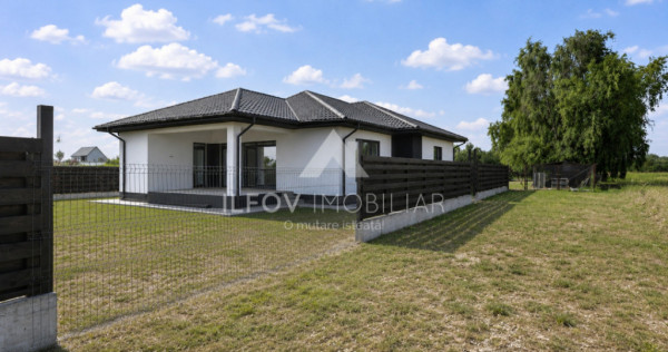 Casă 142mp, 750mp teren, Ghermănești, pădure, utilităț