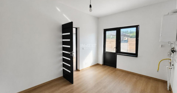 Casa individuala, cu 3 camere, plan parter, zona Horpaz