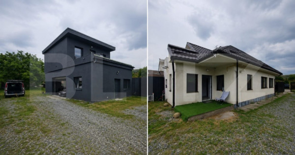 Doua case, 1100 mp de teren, zona Avram Iancu, posibilitate