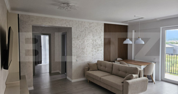 Apartament cu 2 camere, 60 mp, etajul 3, loc de parcare - z