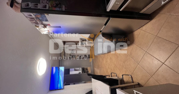 Apartament cu 3 camere mobilat si utilat