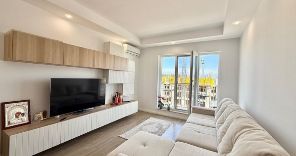 COSMOPOLIS - Apartament cu 2 camere, mobilat si utilat.