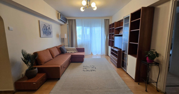 3 camere, 2 bai l renovat l Metrou Timpuri Noi