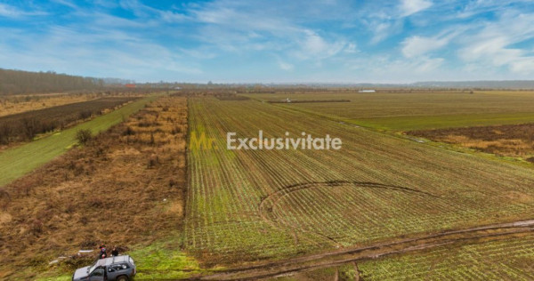 Teren intravilan 5040 mp, deschidere dubla