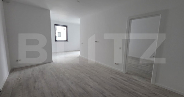 Apartament 2 camere, 48,60 mp, &icirc;n bloc nou, zona de nord