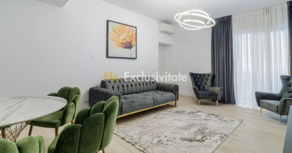 Baneasa, Apartament 2 camere cu 2 bai, prima inchiriere