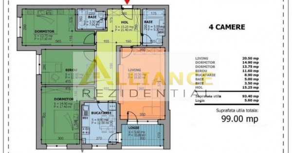Sector 4 Apartament 4 Camere Cavar