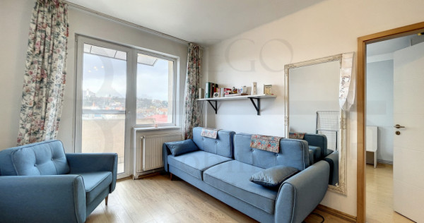 2-Room Apartment, Mid-Level Floor, Balcony, P-ta Mihai Vitea
