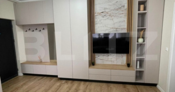 Apartament 40 mp | 2 camere ultrafinisat | complet mobilat |