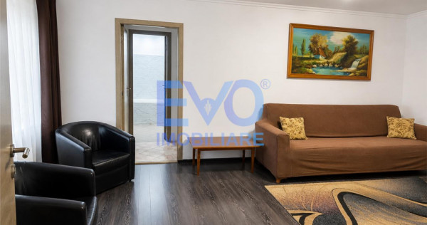 Apartament 2 camere, 55mp, mobilat si utilat, CT AC, Pacur