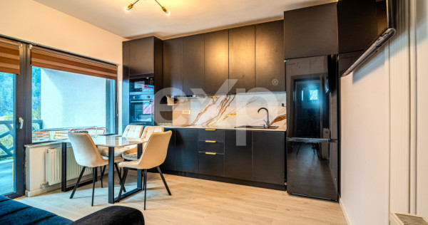Apartament NOU cu 2 camere &icirc;n Busteni | Vedere panoramica |