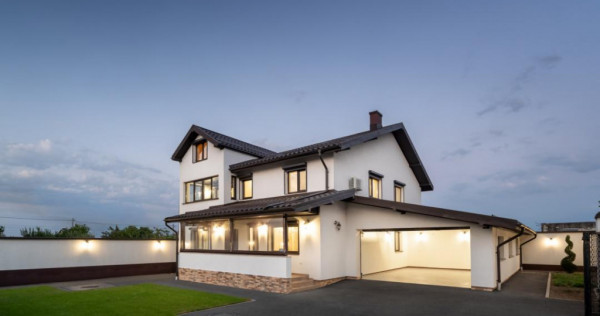 Casă premium de v&acirc;nzare &icirc;n Adunații Copăceni &ndash; 326 mp