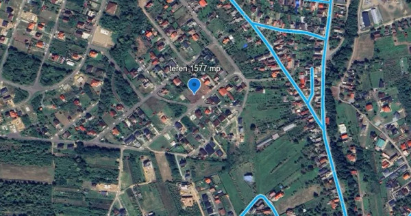 Teren locatie superba in Tautii-Magherausi 777mp