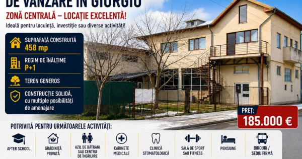 Casă de v&acirc;nzare Giurgiu