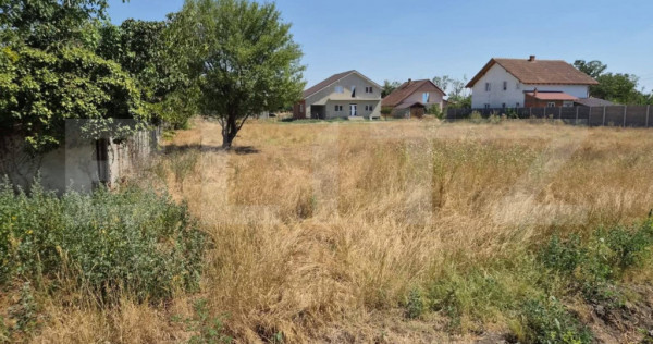 Teren intravilan, 1100 mp, utilitati, zona Ciacova