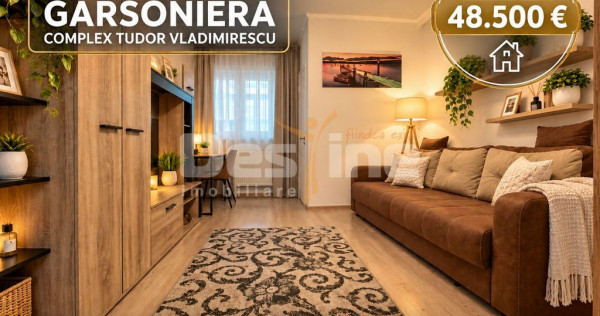 Garsonieră renovată 24 mp balcon Centrală Tudor Vladimirescu