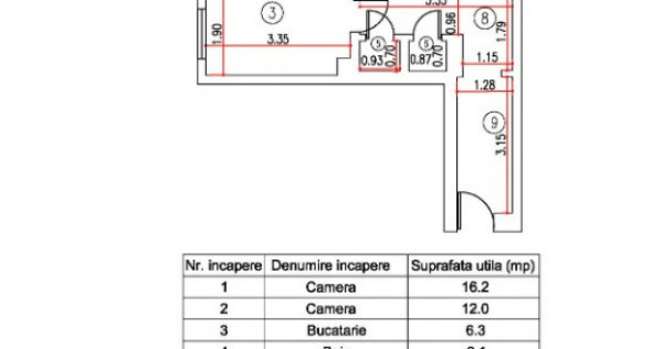 Apartament 2 camere Drumul Taberei