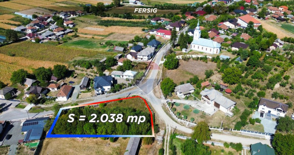 Teren de vanzare in Fersig GAZ, CURENT, APA