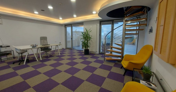 Spațiu de Birouri, duplex et 6+7, parcare, lift, servicii curățenie