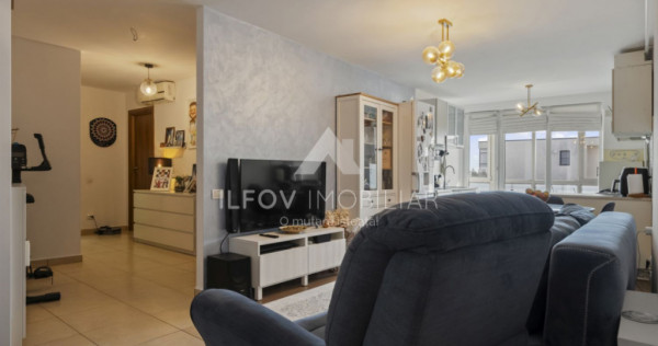 Otopeni, Apartament 3 camere, 78mp, parcare, centrală