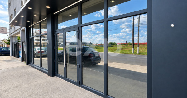 Spatiu comercial premium de inchiriat, 125 mp, Stefanestii
