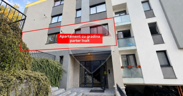 Apartament cu 2 camere de v&acirc;nzare cu gradina proprie si parcare