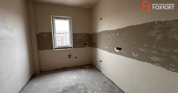 Apartament cu 2 camere, 58 mp, la etajul 2, in Giroc