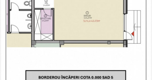 Spatiu comercial de 48,93 mp utili - Mosnita Noua - Oportuni