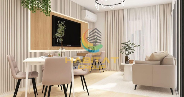 Apartament cu 3 camere langa statia de metrou, Strada Biruintei, imobil premium