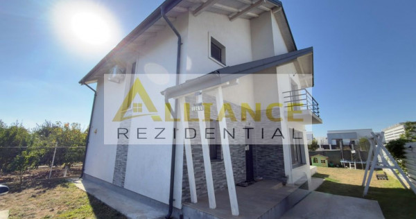 VILA INDIVIDUALA MOBILATA SI UTILATA -4 CAMERE-TEREN 621 MP