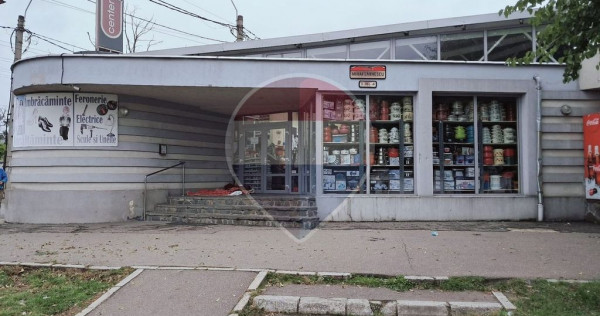 Boxă de &icirc;nchiriat Piața Izvoare cu vitrină