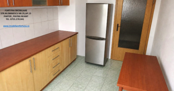 Apartament 1camera,parter inalt,cu boxa si loc parcare,C-lea Romanului