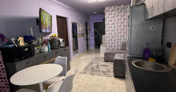 Apartament cu 2 camere + dormitor amenajat la etaj, zona Stejarului