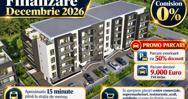2 Camere | Parcare inclusa| &Icirc;ncălzire &icirc;n Pardoseală | A
