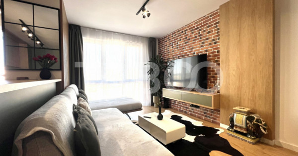 Apartament cu 2 camere in Floresti etaj 1 zona Vivo cu balco