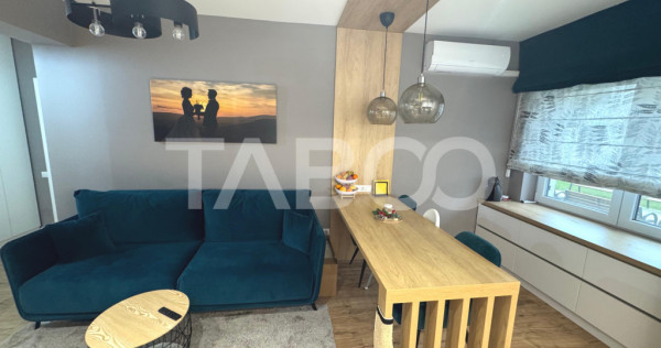 Apartament ultra modern 3 camere cu balcon mobilat utilat Tu