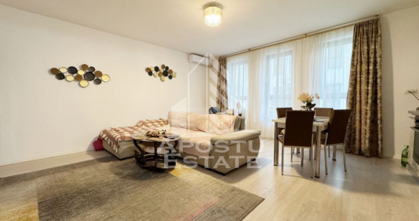 Apartament 2 camere de vanzare, 52mp utili, 7mp balcon, Giroc Hotel IQ