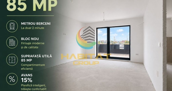 Vanzare Apartament 3 Camere Premium Metrou Berceni!Comision 0!